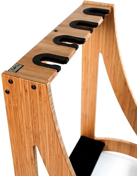open zoom image for DRS Racks Alpha4 Original Guitar Rack (4-Space), Natural, Action Position Back