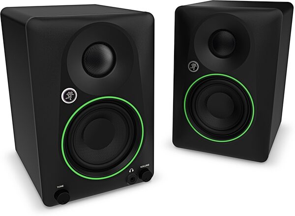 open zoom image for Mackie CR3.5 Powered Studio Monitors, Pair, Action Position Back