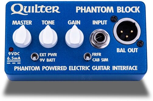 open zoom image for Quilter Phantom Block Electric Guitar Direct Box, New, Main