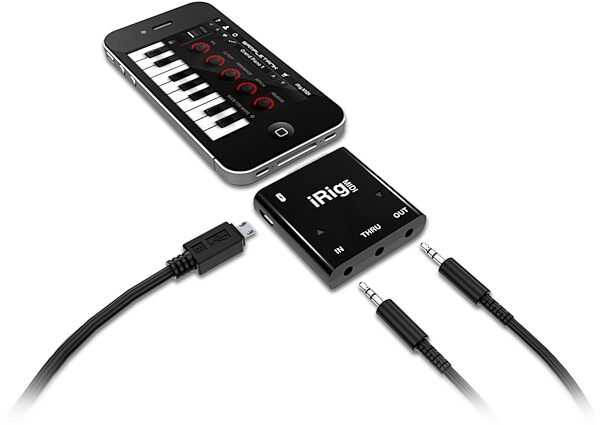 open zoom image for IK Multimedia iRig MIDI Interface for iDevices, In Use 6