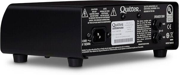 open zoom image for Quilter 101 Reverb Guitar Amplifier Head with Reverb, New, Action Position Back