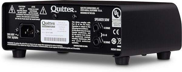 open zoom image for Quilter 101 Reverb Guitar Amplifier Head with Reverb, New, Action Position Back