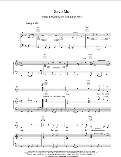 open zoom image for Save Me - Piano/Vocal/Guitar, New, Main