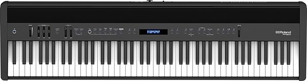 open zoom image for Roland FP-60X Digital Stage Piano, Black, Action Position Front