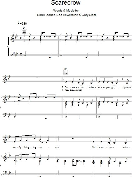 open zoom image for Scarecrow - Piano/Vocal/Guitar, New, Main