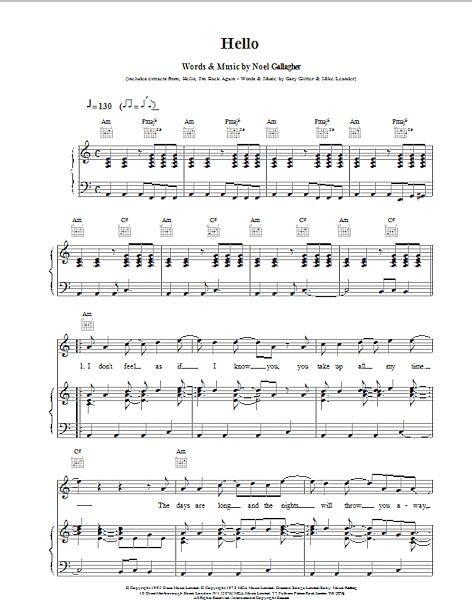 open zoom image for Hello - Piano/Vocal/Guitar, New, Main