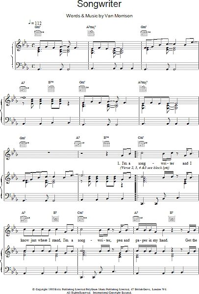 open zoom image for Songwriter - Piano/Vocal/Guitar, New, Main