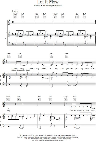 open zoom image for Let It Flow - Piano/Vocal/Guitar, New, Main