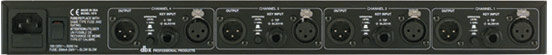 open zoom image for DBX 1074 Quad Noise Gate, Rear