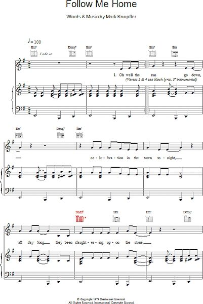 open zoom image for Follow Me Home - Piano/Vocal/Guitar, New, Main