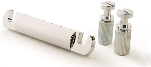 open zoom image for Gibson Stop Bar Tailpiece, Chrome, Chrome