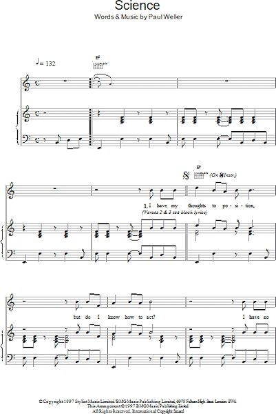 open zoom image for Science - Piano/Vocal/Guitar, New, Main