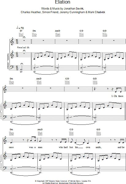 open zoom image for Elation - Piano/Vocal/Guitar, New, Main
