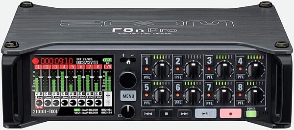 open zoom image for Zoom F8n Pro 8-Channel Field Recorder, New, view