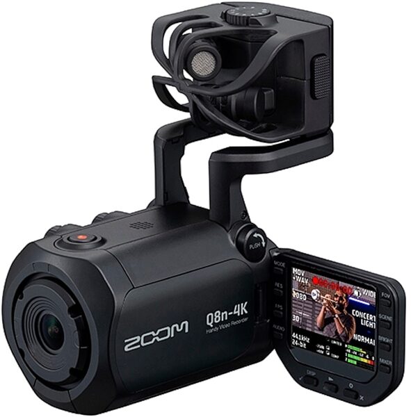 open zoom image for Zoom Q8n-4K Handy Video and 4-Track Audio Recorder, New, Main