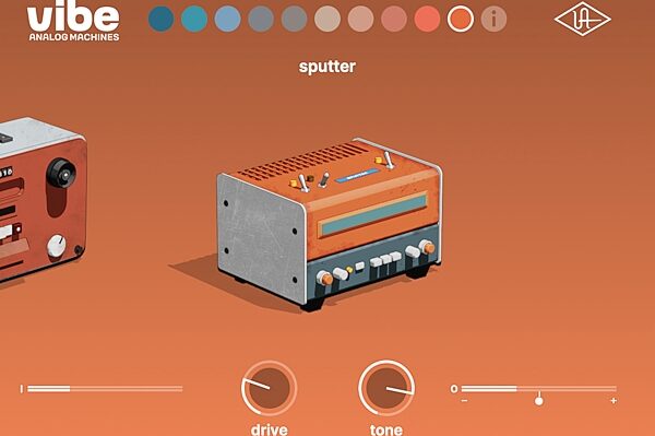 open zoom image for Universal Audio UAD Vibe Analog Machines Plug-in Software, Digital Download, Action Position Back