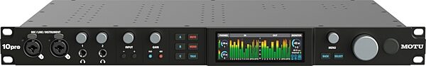 open zoom image for MOTU 10pre Thunderbolt 4 and USB4 Audio Interface, New, Action Position Back