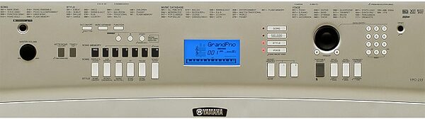 open zoom image for Yamaha YPG-235 76-Key Portable Grand Keyboard, Top Panel Detail
