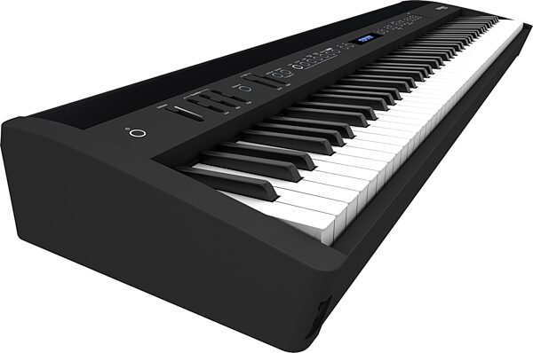 open zoom image for Roland FP-60X Digital Stage Piano, Black, Action Position Front