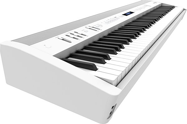 open zoom image for Roland FP-60X Digital Stage Piano, White, Open Box (Very Good), Action Position Back