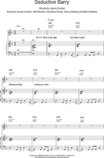 open zoom image for Seductive Barry - Piano/Vocal/Guitar, New, Main