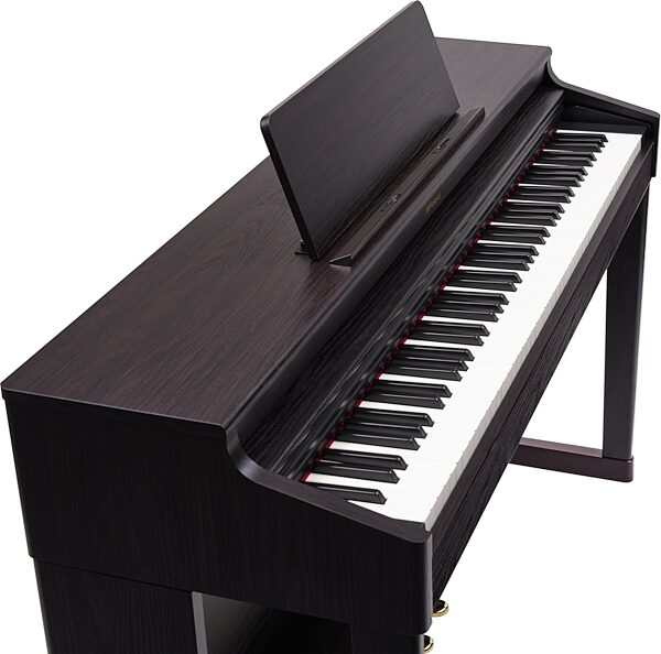 open zoom image for Roland RP701 Digital Piano, Black, Action Position Front