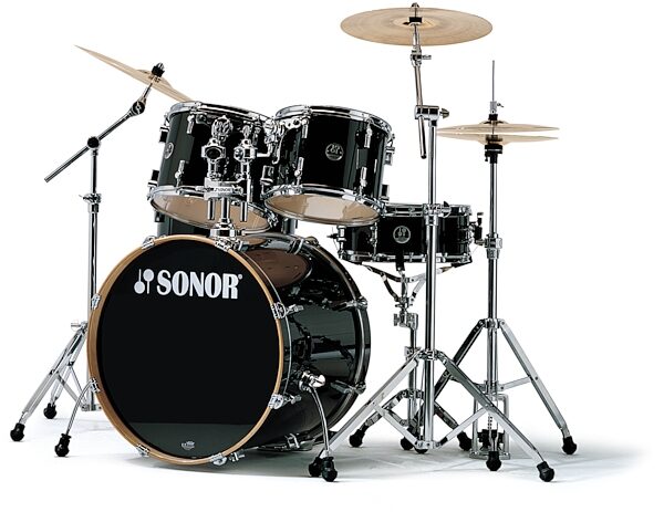 open zoom image for Sonor Force 2007 Stage3 5-Piece Drum Kit, Black