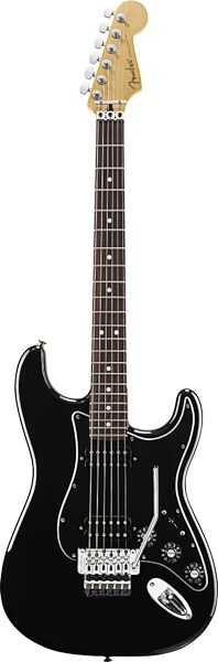 open zoom image for Fender Blacktop Stratocaster HH Electric Guitar with Floyd Rose, Black