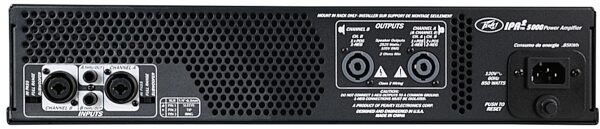 open zoom image for Peavey IPR2 5000 Power Amplifier, Rear