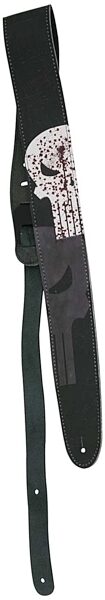 open zoom image for Peavey Marvel Superheroes Guitar Straps, Punisher Leather
