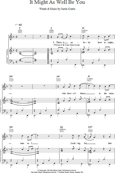 open zoom image for It Might As Well Be You - Piano/Vocal/Guitar, New, Main