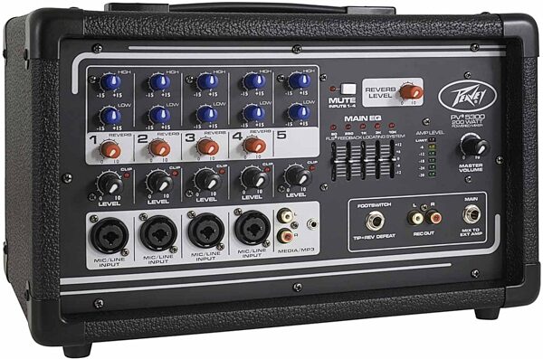open zoom image for Peavey PV-5300 Powered Mixer, Action Position Back