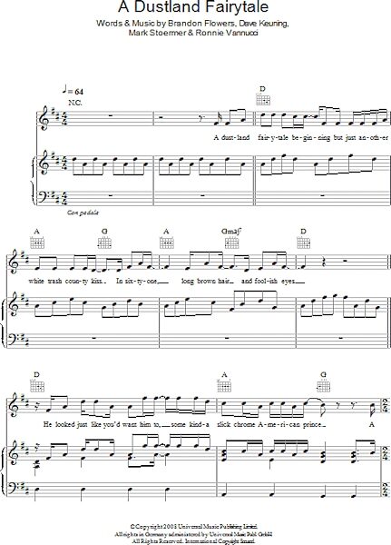 open zoom image for A Dustland Fairytale - Piano/Vocal/Guitar, New, Main