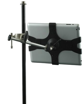 open zoom image for Peavey Tablet Mounting System for iPad, In Use
