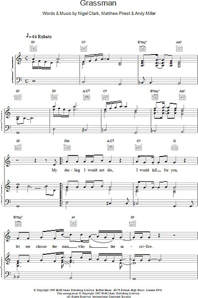 open zoom image for Grassman - Piano/Vocal/Guitar, New, Main