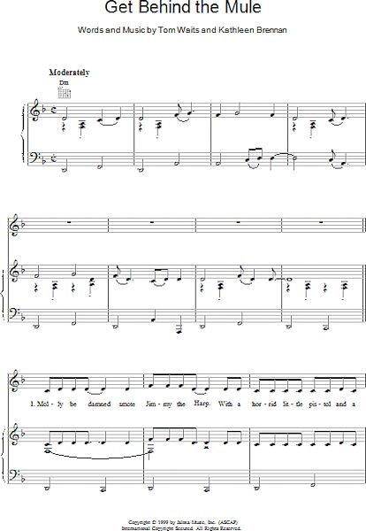 open zoom image for Get Behind the Mule - Piano/Vocal/Guitar, New, Main