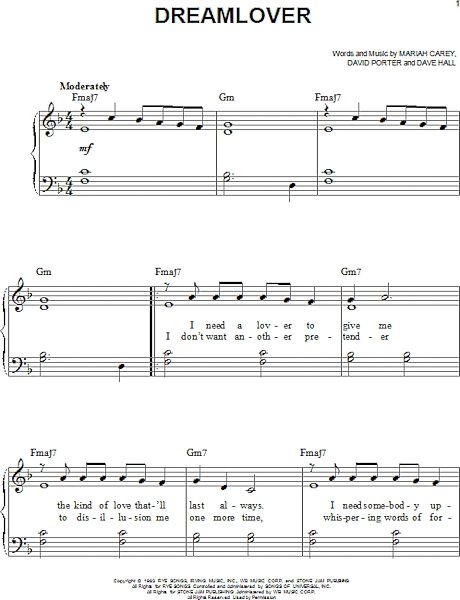 open zoom image for Dreamlover - Easy Piano, New, Main