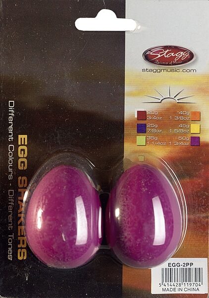 open zoom image for Stagg Egg Shaker, Purple