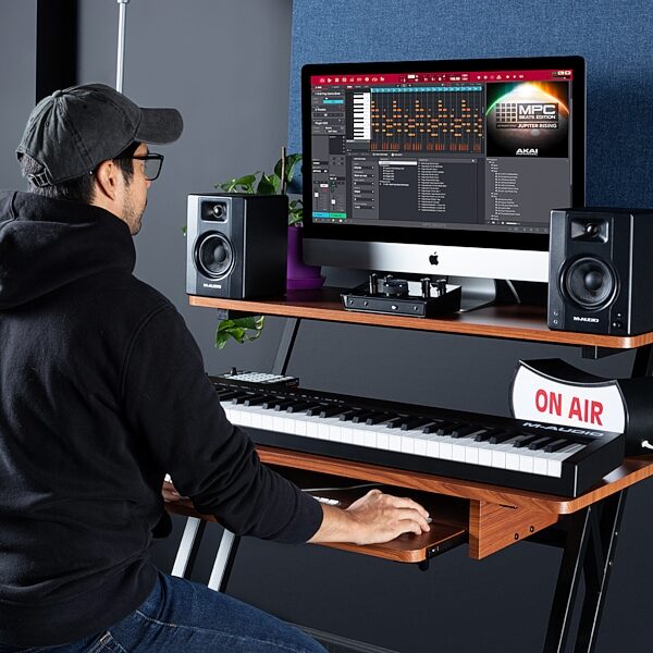 open zoom image for M-Audio Keystation 88 MK3 USB MIDI Controller, 88-Key, New, Action Position Front