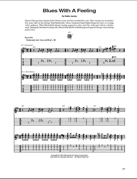 open zoom image for Blues With A Feeling - Guitar TAB, New, Main