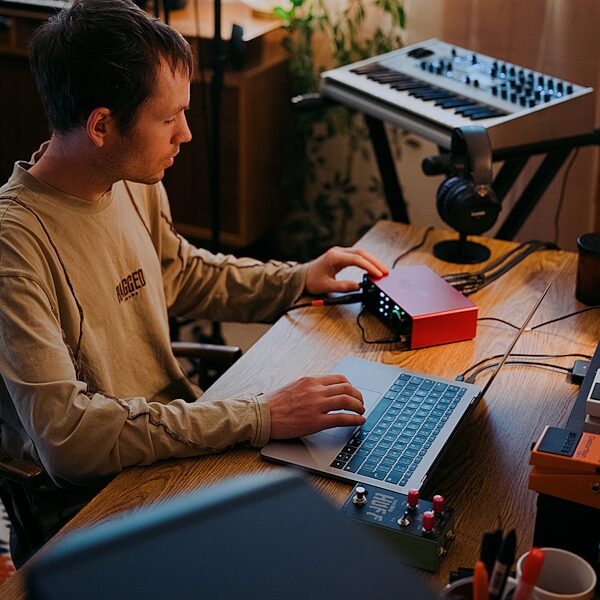 open zoom image for Focusrite Scarlett 4i4 Gen 4 USB Audio Interface, Open Box (Very Good), In Use