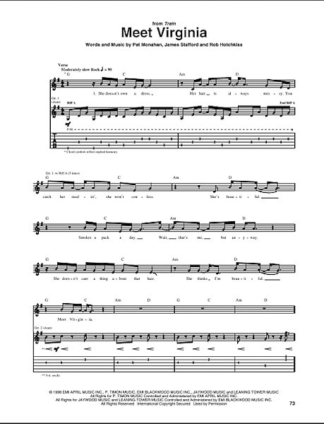 open zoom image for Meet Virginia - Guitar TAB, New, Main