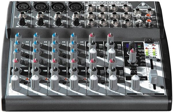 open zoom image for Behringer XENYX 1202FX Mixer with Effects, Top
