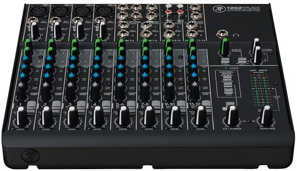 open zoom image for Mackie 1202VLZ4 12-Channel Mixer, New, Front