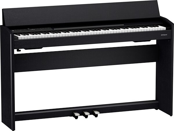 open zoom image for Roland F701 Digital Piano, Black, Open Box (Very Good), Action Position Front