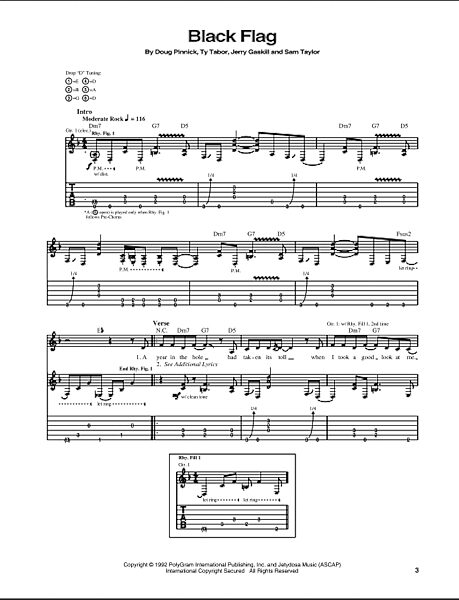 open zoom image for Black Flag - Guitar TAB, New, Main