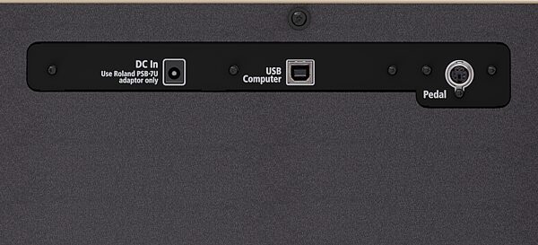 open zoom image for Roland F701 Digital Piano, Black, Open Box (Very Good), Action Position Front