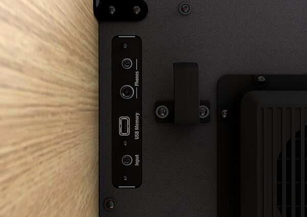 open zoom image for Roland F701 Digital Piano, Black, Open Box (Very Good), Action Position Front