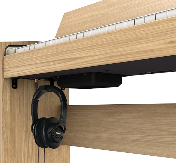 open zoom image for Roland F701 Digital Piano, Black, Open Box (Very Good), Action Position Front