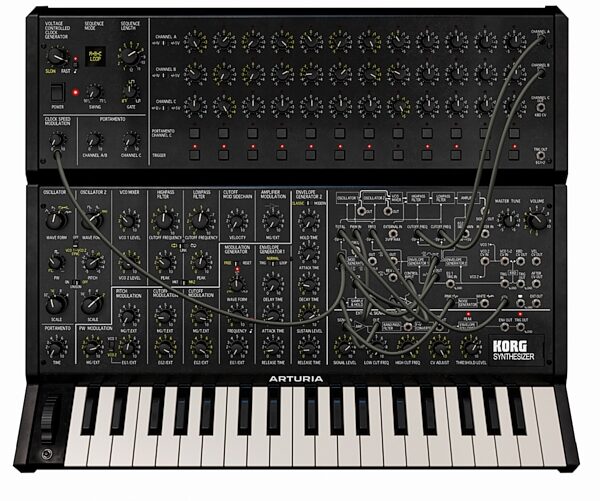 open zoom image for Arturia KORG MS-20 V Software Instrument, Digital Download, Action Position Back